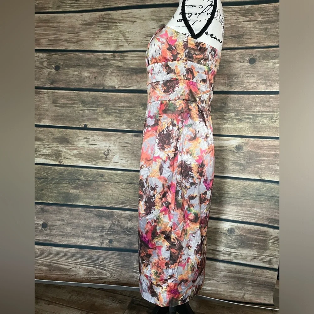 Like New Newport News Strapless Corsage Dress - Picture 2 of 4